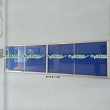 Bảng Thông Báo Cửa Kính Gắn Khóa kích thước 120x240cm