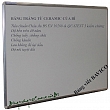 Bảng Từ Trắng Chống lóa ceramic kích thước 80x120 cm (các kích thước)