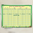 Wall-mounted financial disclosure board size: 60x80 cm (many sizes)