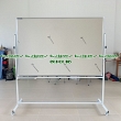 White double-sided mobile panel from ceramic size 80x120cm (multiple sizes)