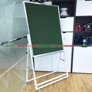 Bảng Flipchart từ xanh viết phấn cao cấp Ceramic của Bỉ kích thước 100x60cm
