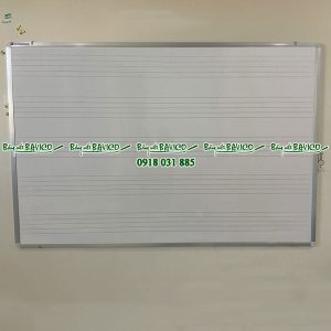 BẢNG TRẮNG POLY KHUÔNG NHẠC THEO YÊU CẦU 40x60cm