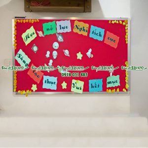 Bảng ghim đa năng Pro BAVICO - Ghim nỉ Kích thước 40x60 cm (nhiều kích thước)