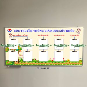 Bảng góc truyền thông giáo dục sức khỏe KT:120x240 cm