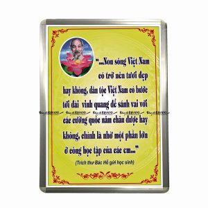 Bảng Non Sông Việt Nam treo lớp học KT: 40x60 (nhiều kích thước)
