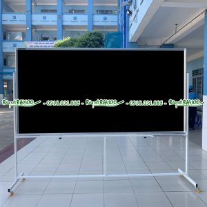 Bảng viết phấn di động hai mặt cao cấp Greenlam KT 80x120cm (các kích thước)