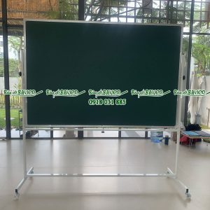 Bảng di động 2 mặt viết phấn và bút lông từ Hàn Quốc KT: 80x120 cm (nhiều kích thước)