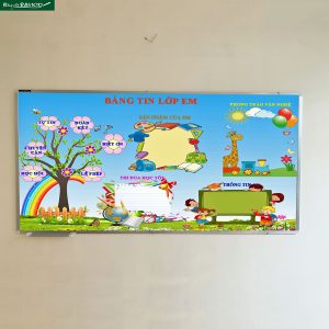 Bảng tin lớp bảng biểu mẫu giáo KT 40x60 cm