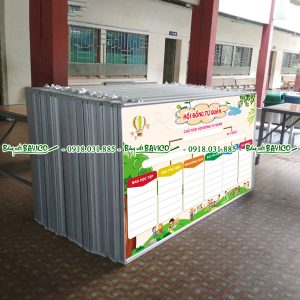 Bảng hội đồng tự quản - Bảng biểu cho Trường học Kích thước 80x120 cm