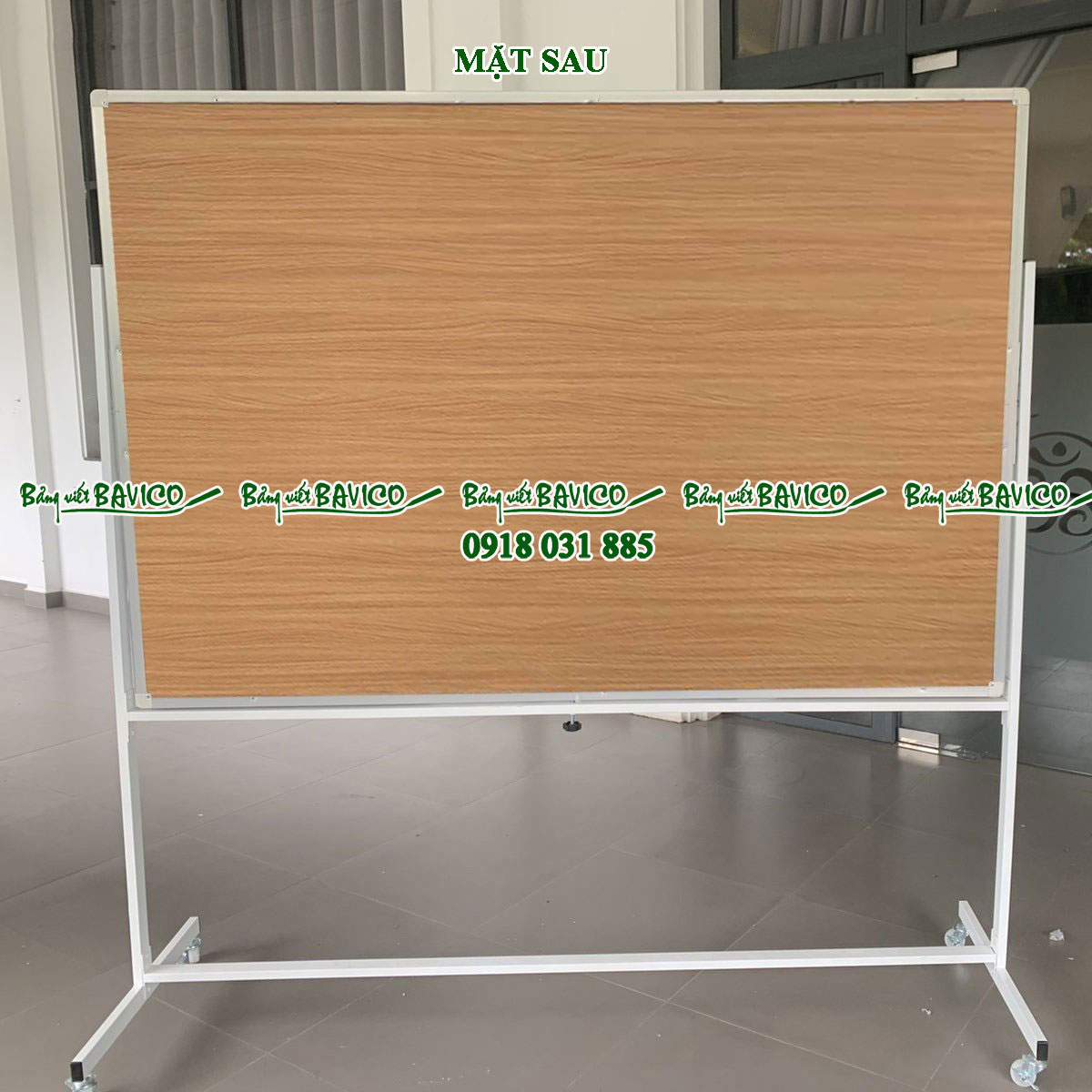 Bảng di động cao cấp Greenlam 1 mặt viết phấn KT: 60x80 cm (nhiều kích thước) - Ảnh 5